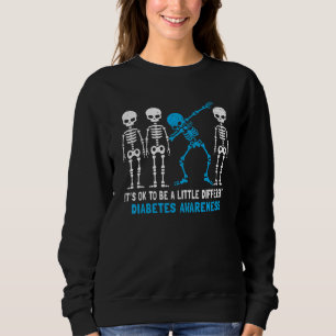 Det är ok att vara lite annorlunda Diabetesmedvete T Shirt