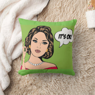 Det är ok DecorativeThrow kudder Kudde