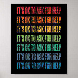 Det är okej att be om hjälp 1 poster