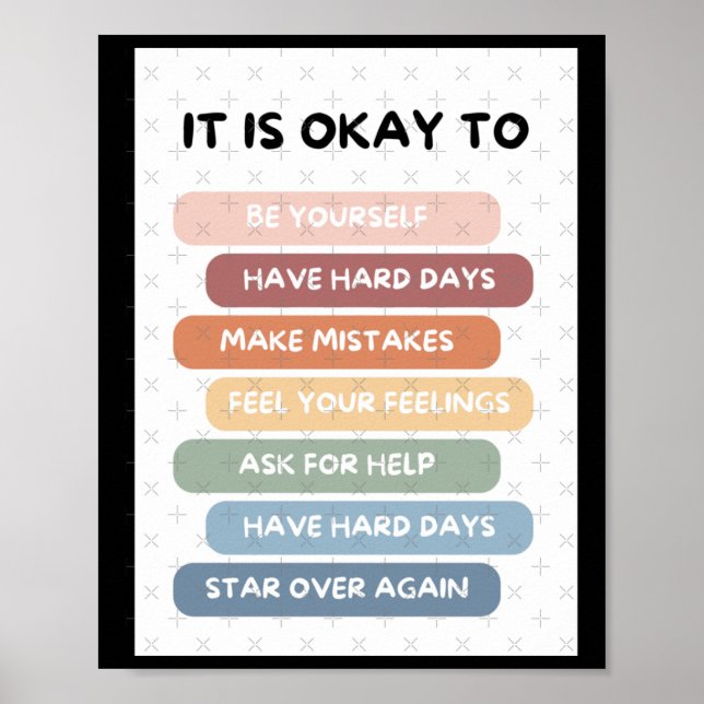 Det är okej att göra digitaldesign poster (Framsidan)