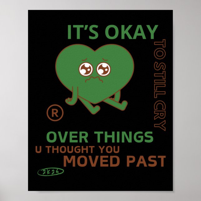 Det är okej att Gråta över Sak.. Poster (Framsidan)