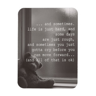 Det är okej att inte vara OK Encouragement Magnet. Magnet