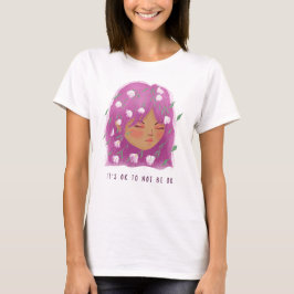Det är okej att inte vara ok Mental Health Awarene T Shirt