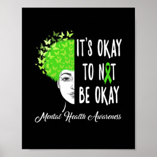 Det är okej att inte vara okej, Butterfly Mental H Poster