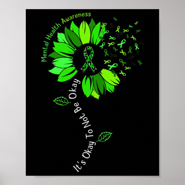 Det är okej att inte vara okej med psykisk hälsome poster (Framsidan)