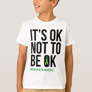 Det är okej att inte vara okej - Mental Health Awa T Shirt