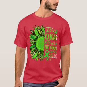 Det är okej att inte vara solros, mentalt hälsotil t shirt