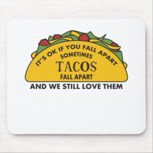 Det är okej att klä av sig på Taco Älskare Men Musmatta