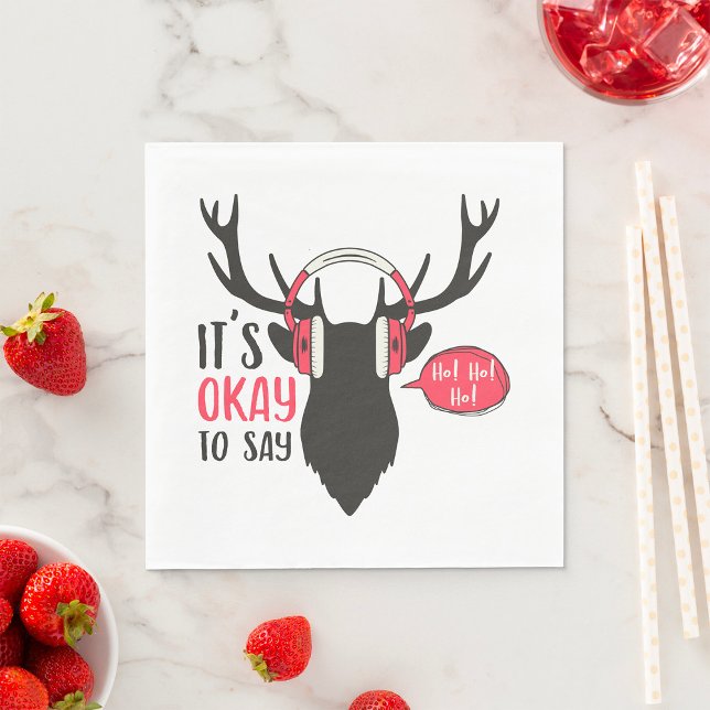 Det är okej att säga Ho Pappersservett (Skapare uppladdad)