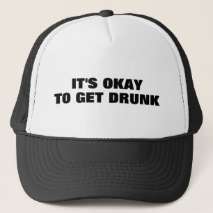 Det är okej att skaffa Drunk™-Truckerkeps Keps