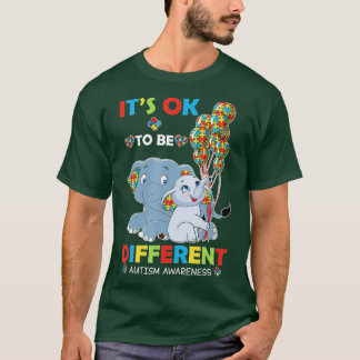 Det är okej att vara annorlunda "Elephant Puzzle A T Shirt