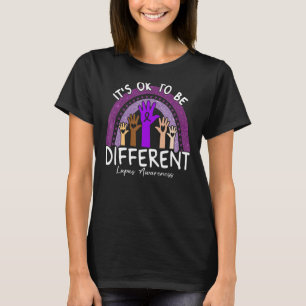Det är okej att vara annorlunda Lupus Awareness Li T Shirt
