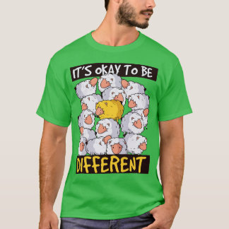 Det är okej att vara annorlunda t shirt