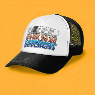Det är okej att vara en annan BLACK SHEEP Truckerkeps