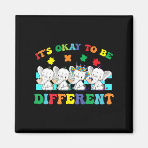 Det är okej att vara en annan elefant-autism-medve magnet