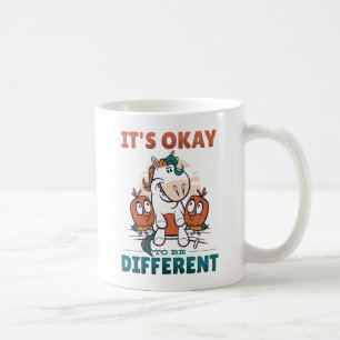 Det är okej att vara en annan inbjudan kaffemugg