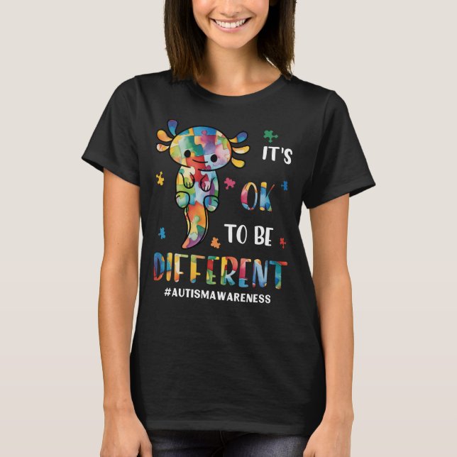 Det är okej att vara en annan Shirt | Kindness Shi T (Framsida)