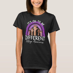 Det är okej att vara en annan Vitiligo-medvetenhet T Shirt