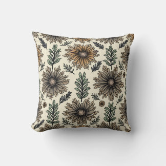 Det är okej att vara ensam i världen kudde