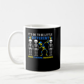 Det är okej att vara lite annorlunda nere Syndrome Kaffemugg