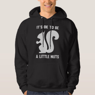 Det är okej att vara lite Nöt Hoodie