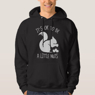 Det är okej att vara lite Nöt Hoodie