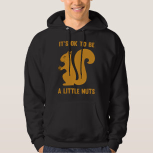 Det är okej att vara lite Nöt Hoodie