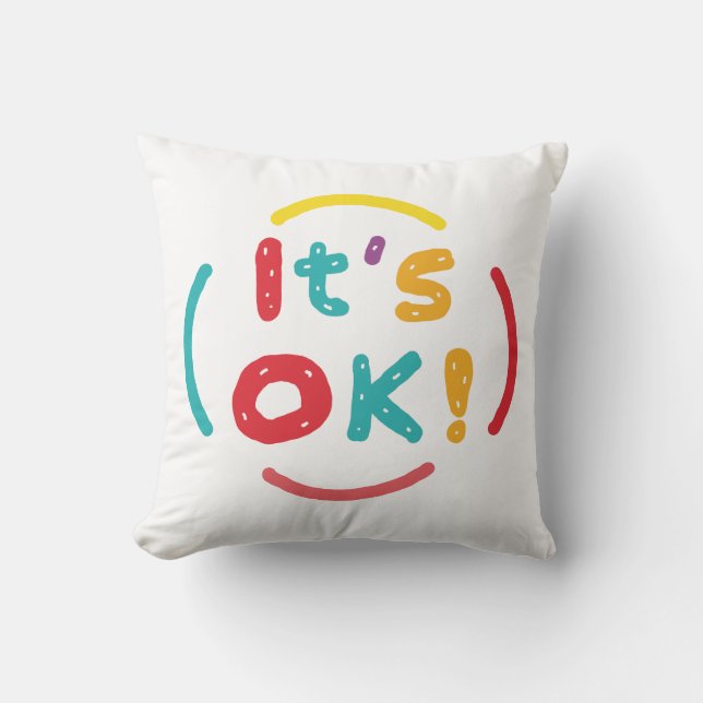 Det är okej! kudde (Framsida)
