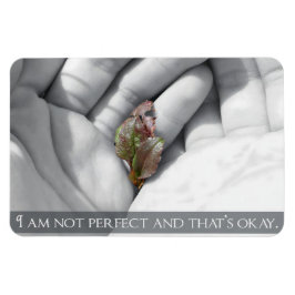 "Det är okej" Motiveringsbekräftelse Flexibel Magnet