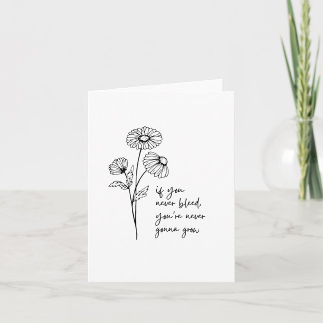 Det är okej nu kort (Framsida)