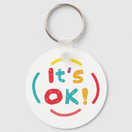 Det är okej! nyckelring
