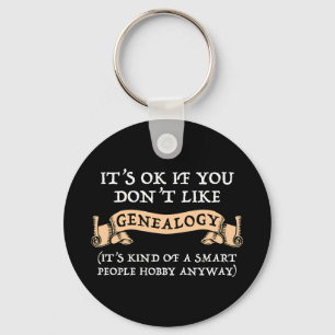 Det är okej om du inte gillar Genealogy Nyckelring