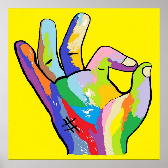 Det är okej poster (Framsidan)