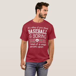 Det är okt, om du tänker att baseball borrar… tee shirt
