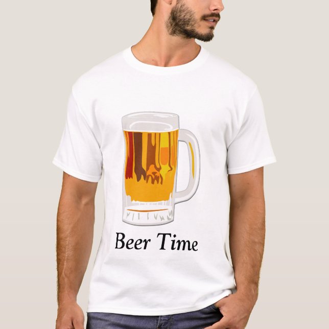 Det är öl Time T Shirt (Framsida)