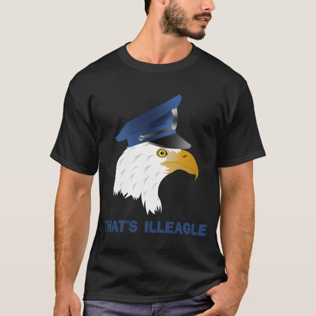 Det är olagligt t shirt (Framsida)