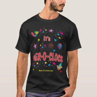 Det är ölnollan tar tid på (mörk) tee shirt