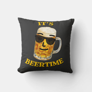 Det är öltid Cool öl T-Shirt Kudde