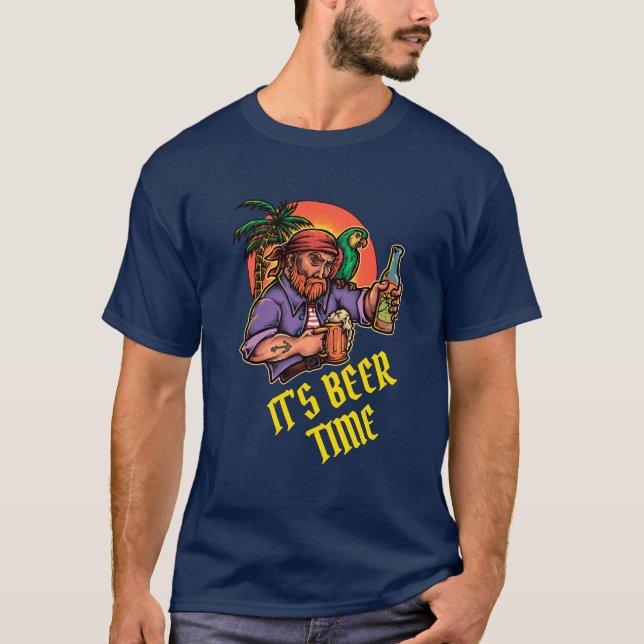 Det är öltid rolig anpassningsbar t shirt (Framsida)