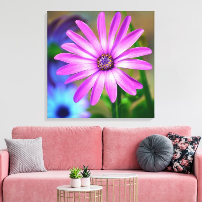 Det är Om Me Daisy Gallery Canvas Art (Insitu (Vardagsrum))