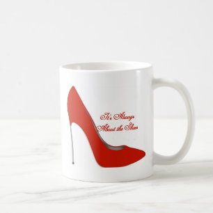Det är om skor alltid muggen kaffemugg