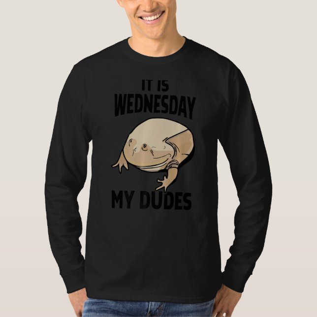 Det är onsdag mina herrar t shirt (Framsida)