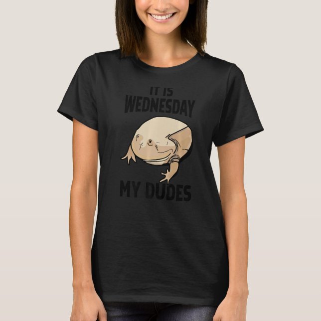 Det är onsdag mina herrar t shirt (Framsida)