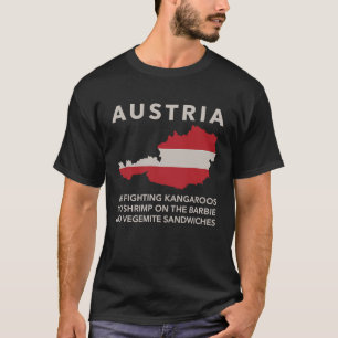 Det är Österrikes Mate Not Australia European Land T Shirt