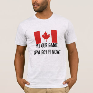 Det är OUR-Canadian Hockey/Maple Löv Flagga Tröja