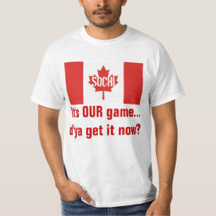Det är OUR-match-Canadian Hockey Tee