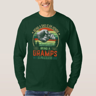 Det är ovärderligt roligt att vara med Fars dag T Shirt