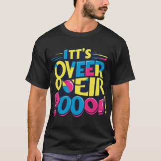 "Det är över 9 000!" Retro T-Shirt-design T Shirt