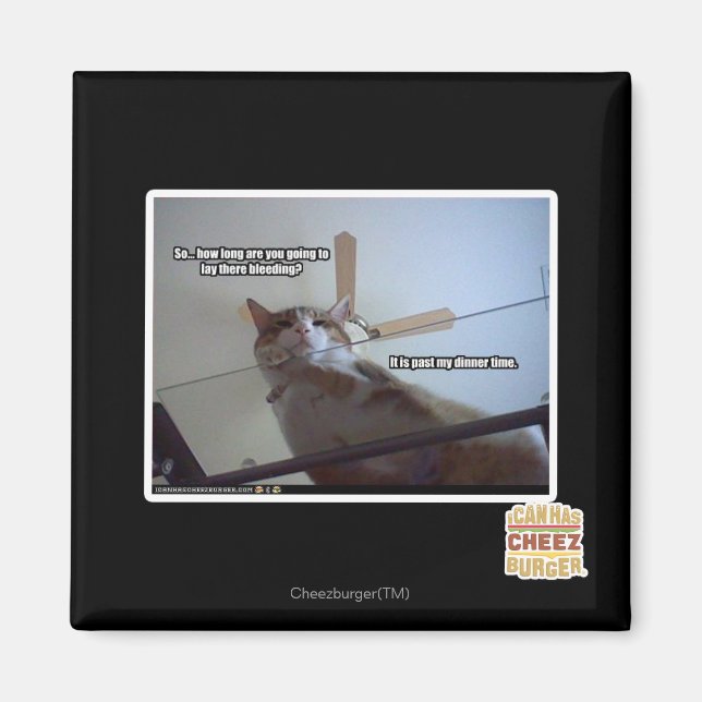 Det är över min midtid magnet (Framsidan)