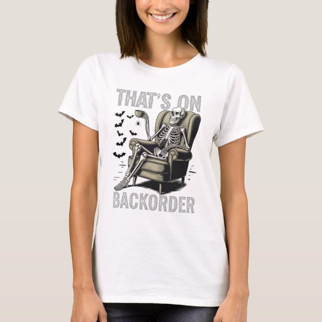 Det är på Ckorder Pharmacy Tech Skeleton som är Ck T Shirt (Framsida)